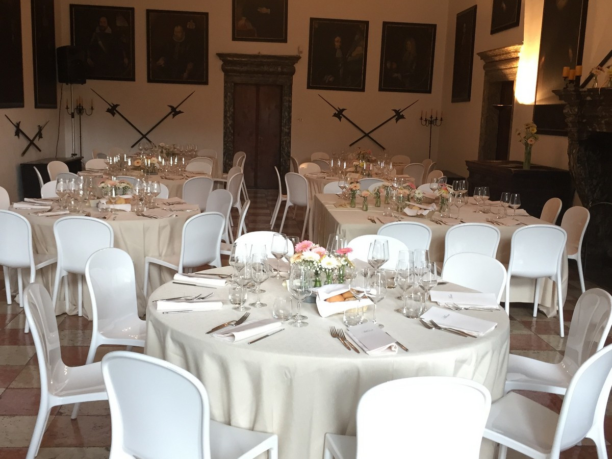 Organizza il tuo matrimonio con 'Livio Catering' a Palazzo Lodron