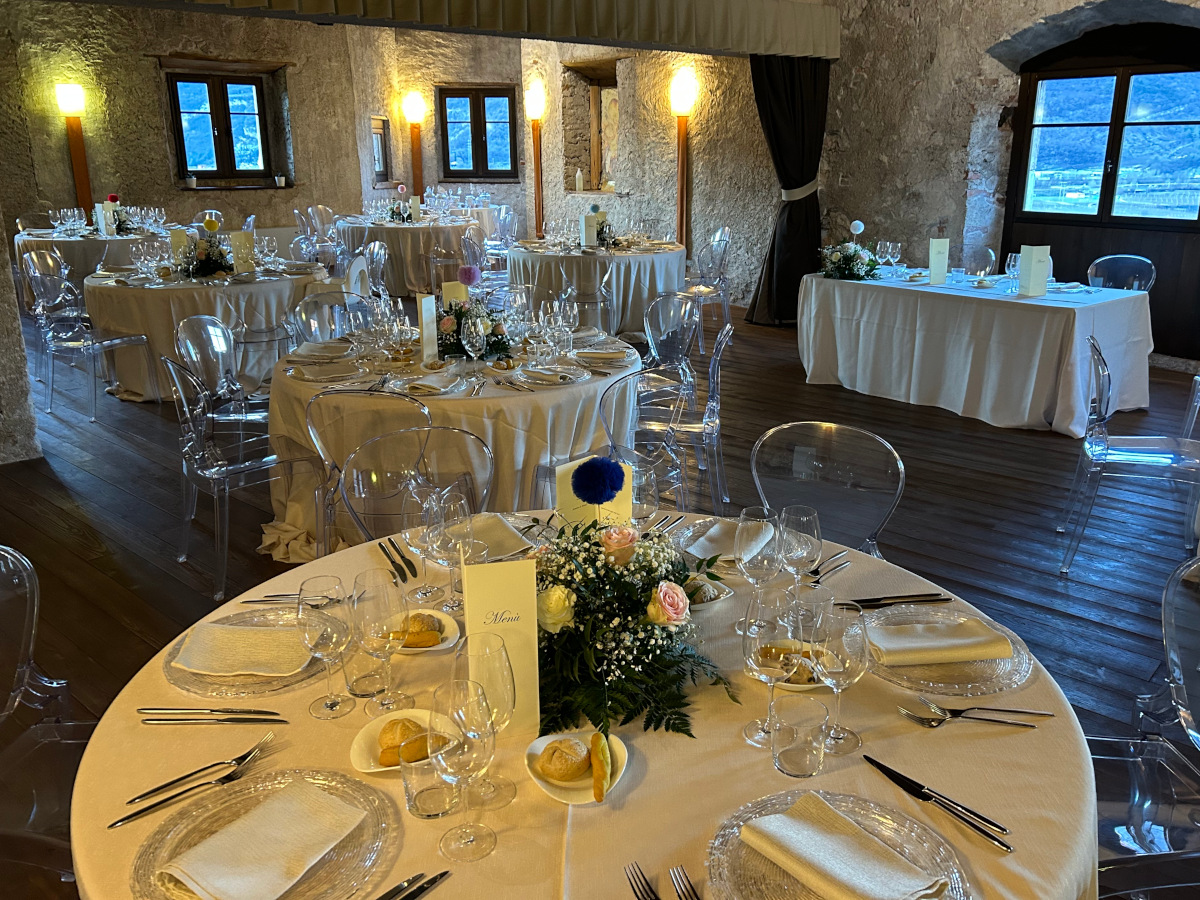 Organizza il tuo matrimonio con 'Livio Catering' a Castel Pietra